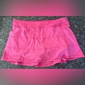 Lululemon Athletica Sonic Pink Pace Revival Skirt
